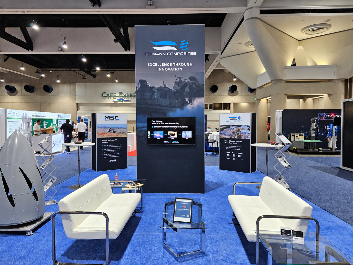 Seemann Composites & MSC exhibit at CAMX 2025